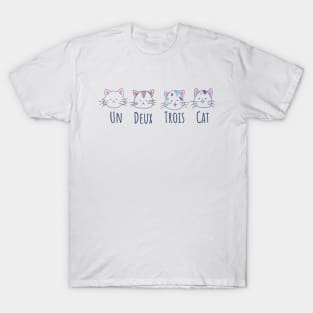 Un Deux Trois Cat T-Shirt